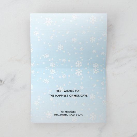 Itおもしろいト転がイレ紙ファミリー4 シーズンカード (内部)