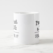 Itに対処するおもしろい引用文 ジャンボコーヒーマグカップ (正面)
