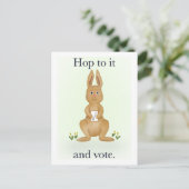 Itに飛び付いて投票 ポストカード (スタンド正面)