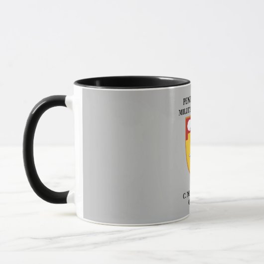 ITのカスタマイズ-淡い灰色のMUG マグカップ (左)