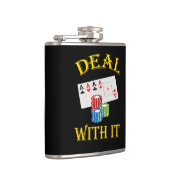 Itのトランプのポーカー フラスク (右)