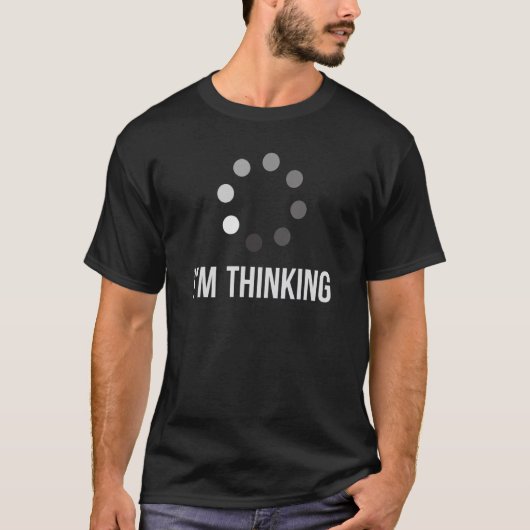 ITのロード考えるミームITのMensグラフィック Tシャツ (正面)