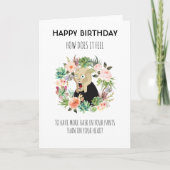 Itの感じおもしろい誕生日 シーズンカード (正面)