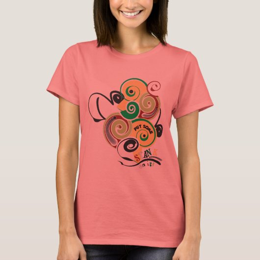 ItのTシャツに何かイタズラを付ける Tシャツ (正面)