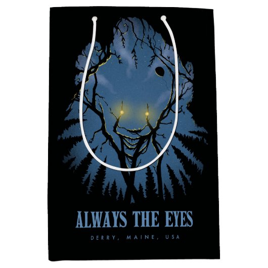 ITは常に目のパレートの木の頂上 ミディアムペーパーバッグ (正面)