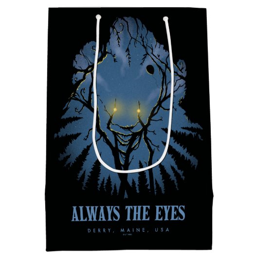 ITは常に目のパレートの木の頂上 ミディアムペーパーバッグ (裏面)