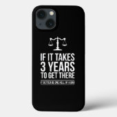 Itもし Lawyer Sに到着するには3年かかりおもしろいる Case-Mate iPhoneケース (裏面)