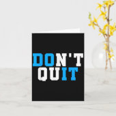 Itやめ-トレーニングジムやる気を起こさせるのモチベーション カード (黄色い花)