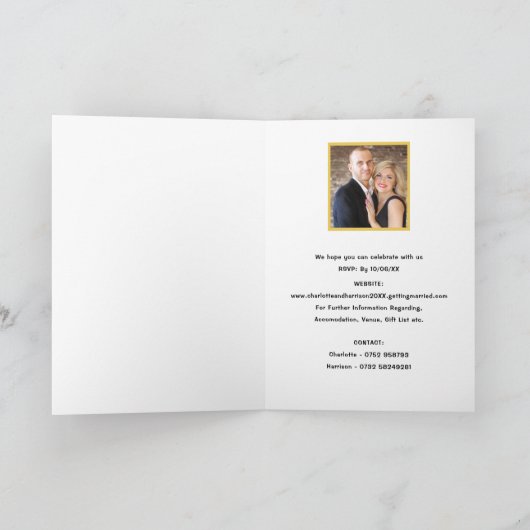 Itをおもしろい非公式に法律に準結婚拠する 招待状 (内部)