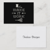 Itを作業用ファッション名刺にする 名刺 (正面/裏面)