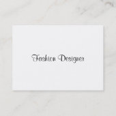 Itを作業用ファッション名刺にする 名刺 (裏面)