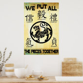 Itを武術・アーツのポスターにまとめる ポスター (キッチン)