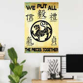 Itを武術・アーツのポスターにまとめる ポスター (ホームオフィス)