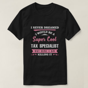 ITを殺す税務専門家おもしろいノベルティ Tシャツ
