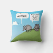 Itアルマおもしろいデ転がィロス クッション (裏面)