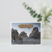 ITイタリア – アルパインハットAlimonta - Dolomiti - ポストカード (スタンド正面)