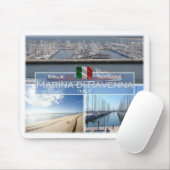 ITイタリア – エミリア・ロマーニャ – Marina di Ravenna - マウスパッド (マウス)