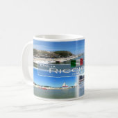 ITイタリア – エミリア・ロマーニャ – Riccione - コーヒーマグカップ (正面左)