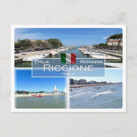 ITイタリア – エミリア・ロマーニャ – Riccione - ポストカード (正面)