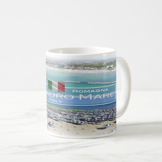 ITイタリア – エミリア・ロマーニャ – San Mauro Mare - コーヒーマグカップ (正面右)