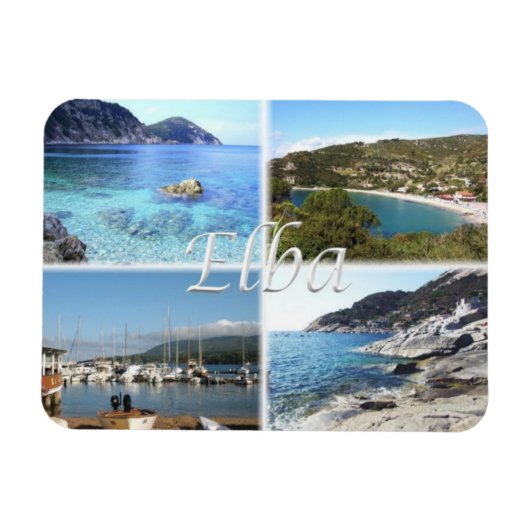 ITイタリア – エルバ –  マグネット (横)