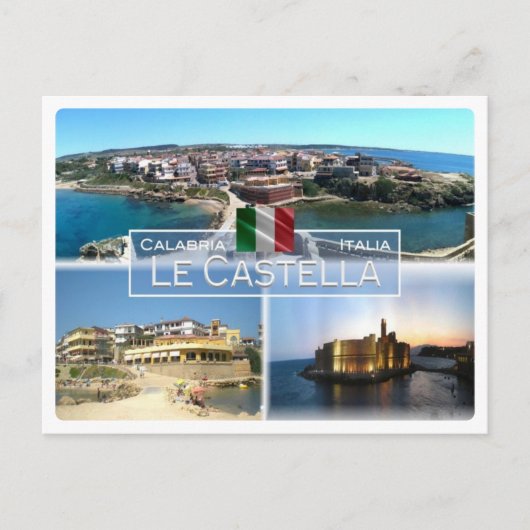 ITイタリア – カラブリア – Le Castella - ポストカード (正面)