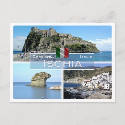 ITイタリア – カンパニア – Isola d'Ischia - ポストカード (正面)