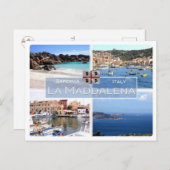ITイタリア – サルデーニャ – La Maddalena - ポストカード (正面/裏面)