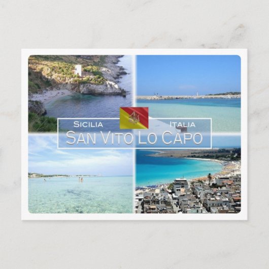 ITイタリア – シチリア – San Vito Lo Capo - ポストカード (正面)