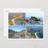 ITイタリア – シチリア – Taormina - Isola Bella - ポストカード (正面/裏面)