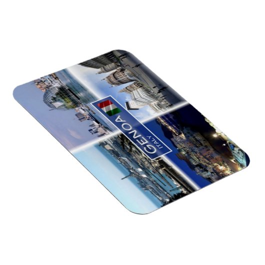 ITイタリア – ジェノヴァ – ジェノヴァ – 水族館 – マグネット (右側)