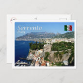 ITイタリア – ソレント・アマルフィ海岸 –  ポストカード (正面/裏面)