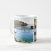 ITイタリア – トスカーナ – ギリオ島 –  コーヒーマグカップ (正面左)
