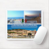ITイタリア – トスカーナ – Castiglione della Pescaia - マウスパッド (マウス)