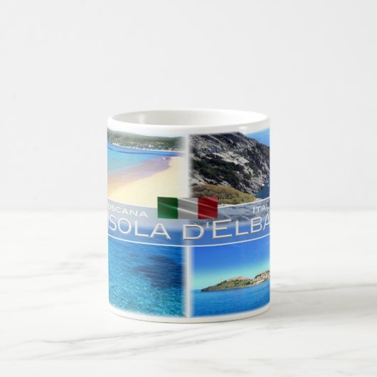 ITイタリア – トスカーナ – Elba - コーヒーマグカップ (中央)