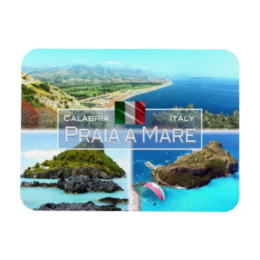 ITイタリア – プライアアマーレ – ディノ島 – マグネット (横)