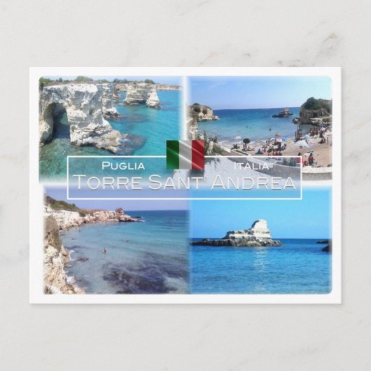 ITイタリア – プーリア – プーリア – Torre Sant' Andrea - ポストカード (正面)