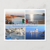 ITイタリア – プーリア – Puglia – ガリポリ – サレント – ポストカード (正面)