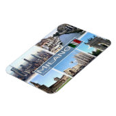 ITイタリア – ミラノ –  マグネット (左側)