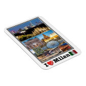 ITイタリア – ミラノ – 私はモザイクが大好き –  マグネット (右側)