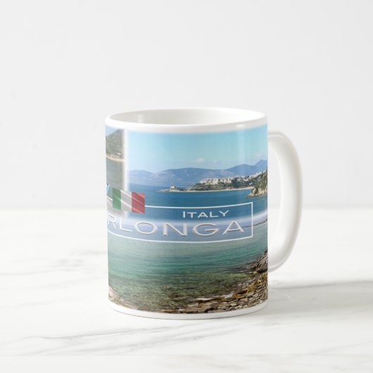 ITイタリア – ラツィオ – Sperlonga - コーヒーマグカップ (正面右)