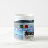 ITイタリア – リグーリア – アラシオ –  コーヒーマグカップ (中央)