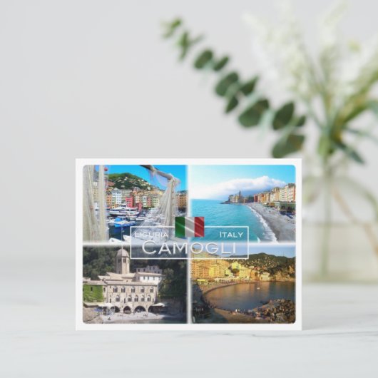 ITイタリア – リグーリア – カモグリ – ポストカード (スタンド正面)