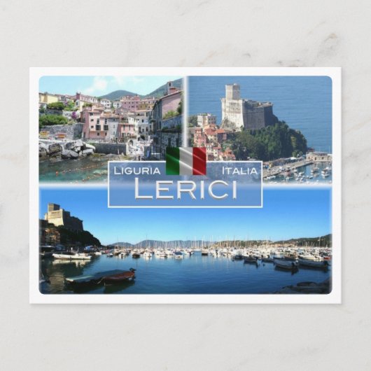 ITイタリア – リグーリア – レリチ –  ポストカード (正面)