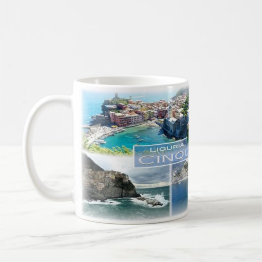 ITイタリア – リグーリア – Cinque Terre - コーヒーマグカップ (左)