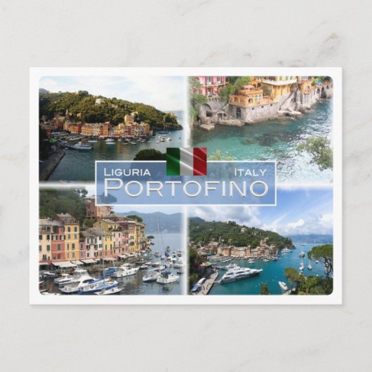 ITイタリア – リグーリア – Portofino - ポストカード (正面)