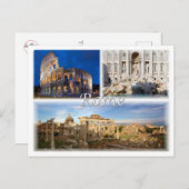 ITイタリア-ローマローマ- ポストカード (正面/裏面)