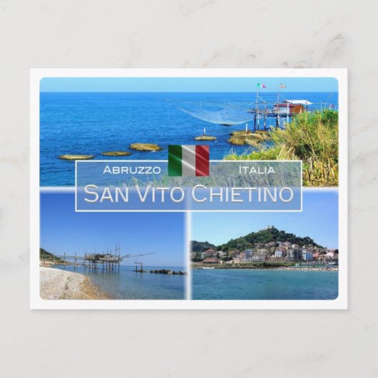 ITイタリア – Abruzzo - San Vito Chietino - ポストカード (正面)