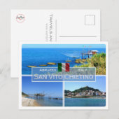 ITイタリア – Abruzzo - San Vito Chietino - ポストカード (正面/裏面)