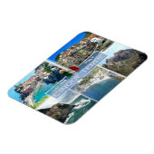ITイタリア – Cinque Terre - マグネット (左側)